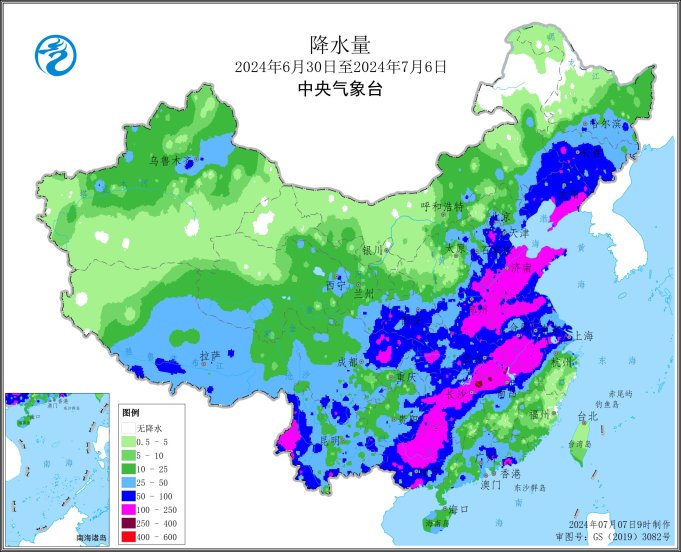 全国降水图实时地图图片